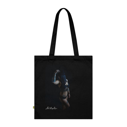 Organic Tote Bag – Midnight Grace